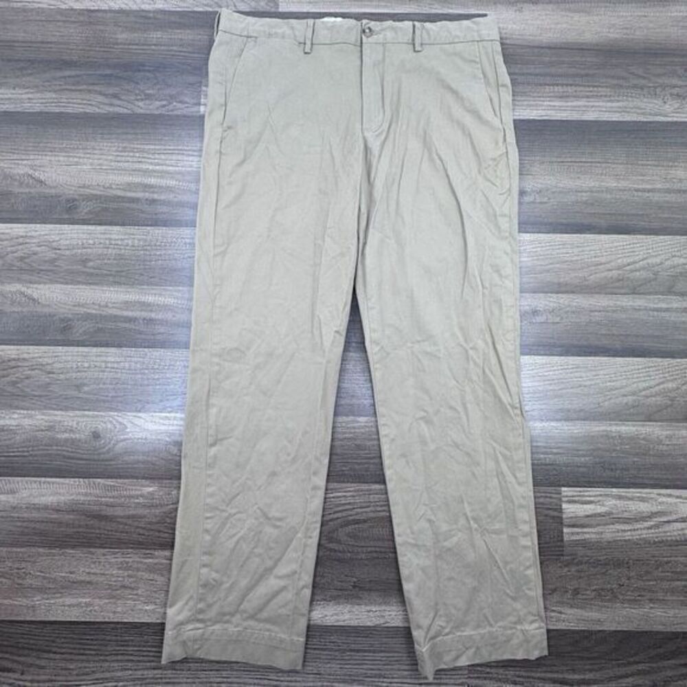 Polo Ralph Lauren‎ Pants Mens 36 x 30 Beige Stretch Classic Straight Fit Chino